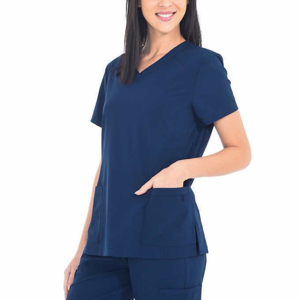 BT Supply Co Womens V-Neck Scrub Top XX-Large